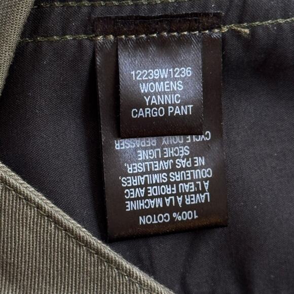 Nili Lotan Yannic Cotton-Twill Cargo Pants Olive Green Size 6 NWOT - Picture 9 of 11
